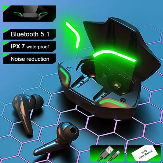 Airpods inalámbricos bluetooth  5.1 ideal para  juegos !!!🎮